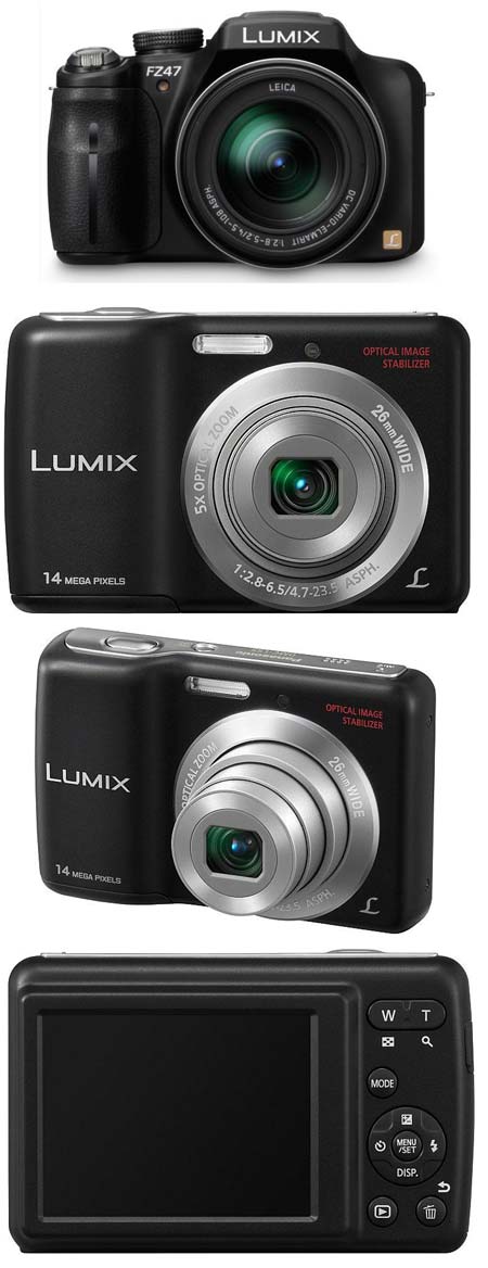 Новинки от Panasonic: Lumix FZ47 и Lumix LS5